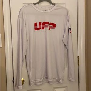 Long Sleeve White Tunaskin Dexter Shirt